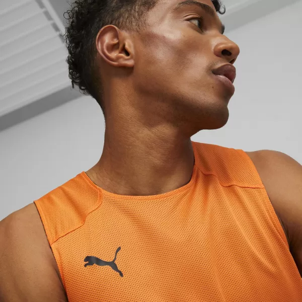  Moški dres PUMA REVERSIBLE PRACTICE JERSEY 67664006 ZLATI MAK 