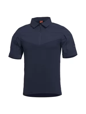 Moška majica s kratkimi rokavi z ovratnikom PENTAGON RANGER SHORT ARM SHIRT K02013 POLNOČNO MODRA
