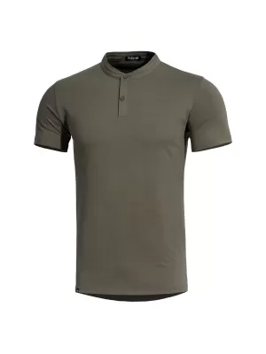 Majica s kratkimi rokavi PENTAGON ROMEO 2.0 HENLEY T-SHIRT K09050 RJAVO SIVA