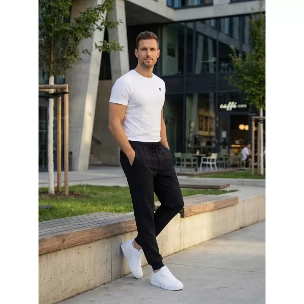  Moške hlače ALTISPORT ATS JOGGER CLASSIC - FIT ČRNA 