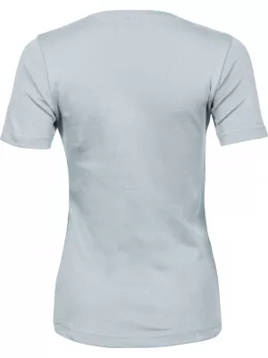 Ženska majica s kratkimi rokavi TEE JAYS | TJ 580 LEDENO MODRA