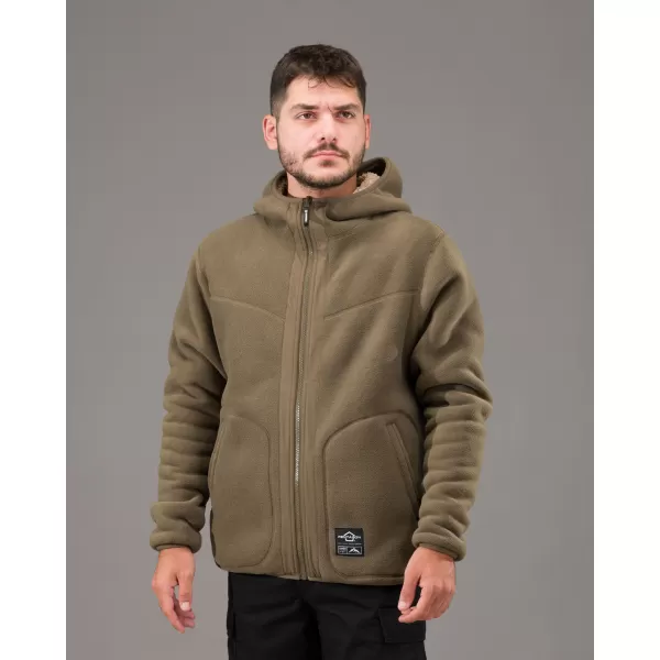  Pulover iz flisa PENTAGON IANOS SHERPA 2 K09057 ČRNA/VOLČJA SIVA 