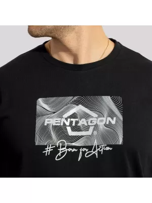 Majica s kratkimi rokavi PENTAGON AGERON CONTOUR K09012 BELA