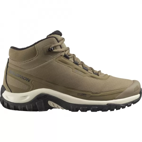  Moški čevlji SALOMON SHELTER WATERPROOF KAMNITO SIV/ČRN/DEŽEVEN DAN 