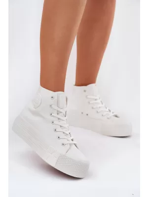 Ženske superge BIG STAR RR274743 WHITE Big Star Shoes
