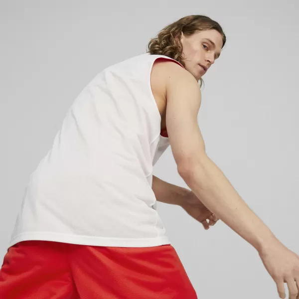 Moški dres PUMA REVERSIBLE PRACTICE JERSEY 67664003 PUMA RDEČA 