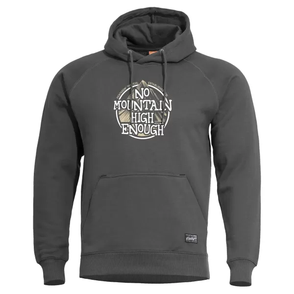  Pulover PENTAGON PHAETON HOOD SWEATER NO MOUNTAIN K09021 PEPELNO SIVA 