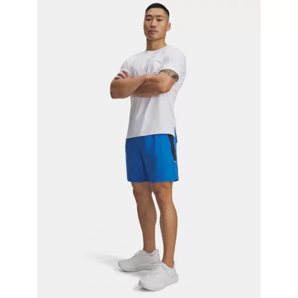  Moške kratke hlače UNDER ARMOUR UA LAUNCH PRO 2N1 7 SHORTS MODRA 
