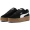 Dame PUMA CLUB II ERA PLATFORM SD WNS 40260901 PUMA ČRNA/PUMA BELA