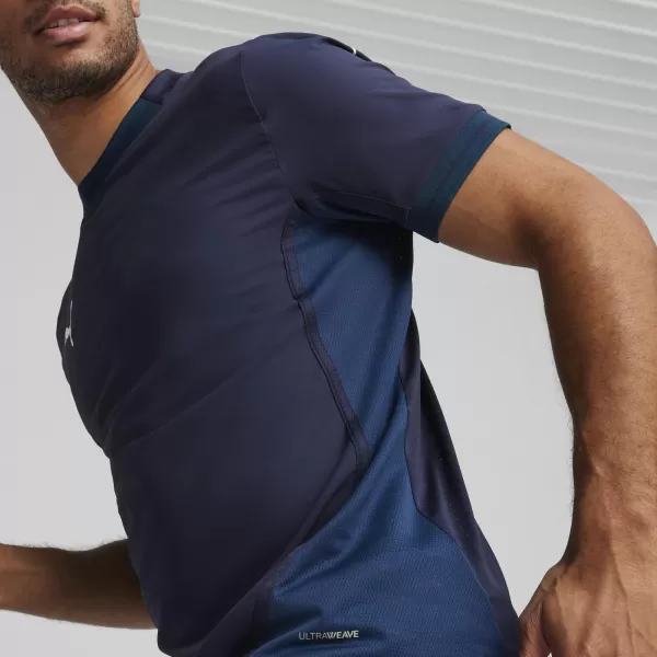  Moški dres PUMA TEAMFINAL JERSEY 70573706 PUMA MORNARIŠKA/BELA/PERZIJSKA MODRA 