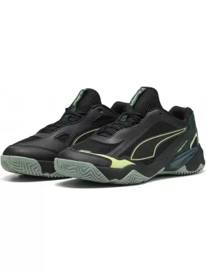 Škornji PUMA SOLARSTRIKE 4 10844601 ČRNA/ZELENA/FIZZY/MAH