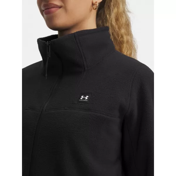  Ženski pulover UNDER ARMOUR UA W EXPANSE FLEECE FZ 1387694-002 ČRNA 