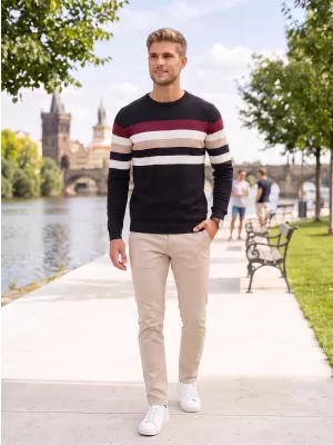 Moški pulover ALTISPORT GABRIEL ČRN