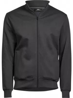 Moški pulover TEE JAYS | TJ 5440 TEMNO SIVA
