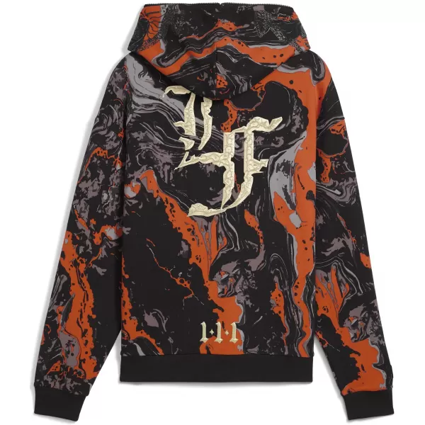  Pánská bunda PUMA LAFRANCE HEEM ERA FULL ZIP 63247101 ORANGE GLO/AOP 