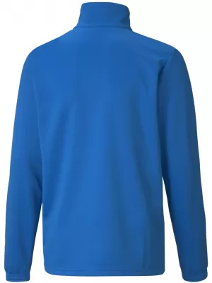 T -majica PUMA TEAMRISE 1/4 ZIP TOP JR 657395_02 ELEKTRIČNA MODRA LIMONADA