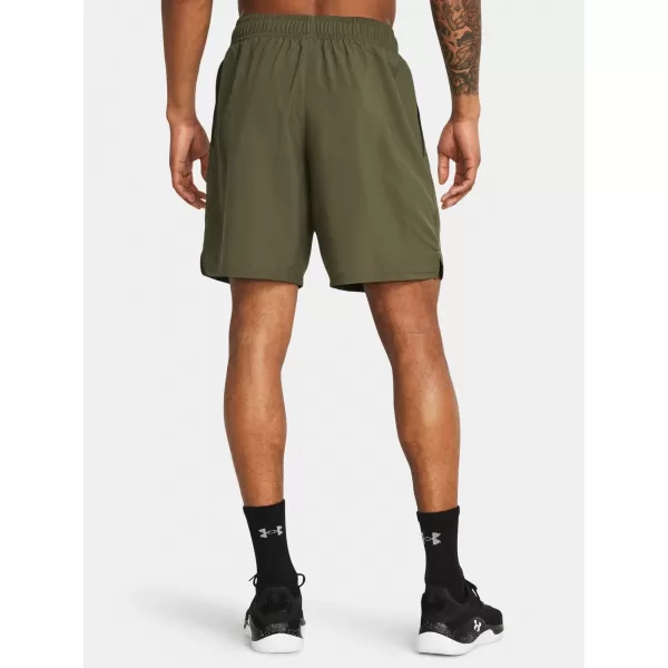  Moške kratke hlače UNDER ARMOUR UA WOVEN WDMK SHORTS 1383356-390 ZELENA 