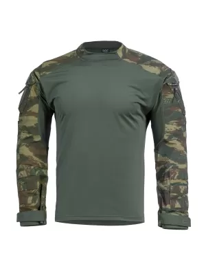 Majica s kratkimi rokavi PENTAGON WOLF COMBAT SHIRT CAMO K02025 SIVA MASKIRNA MASKA