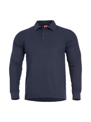 Majica s kratkimi rokavi PENTAGON ANIKETOS LONG POLO K09013 MORNARSKO MODRA