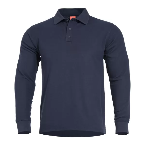  Majica s kratkimi rokavi PENTAGON ANIKETOS LONG POLO K09013 MORNARSKO MODRA 