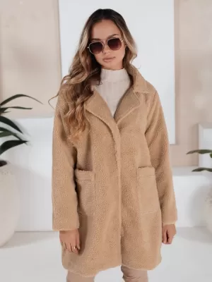 Ženski plašč DSTREET NY0757 BEŽ