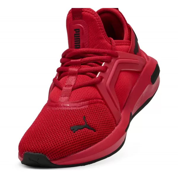  Otroški čevlji PUMA SOFTRIDE ENZO 5 JR 40151002 FOR ALL TIME RED/ ZA VES ČAS RDEČE/PUMA ČRNO 