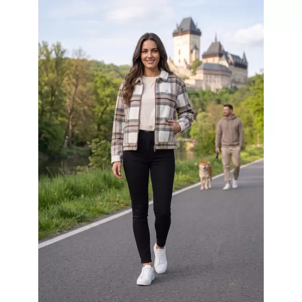  Ženski pulover ALTISPORT GEALDINE BEŽ 