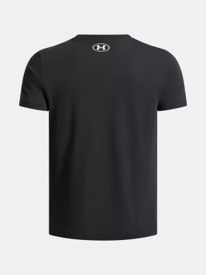 Fantovska majica s kratkimi rokavi UNDER ARMOUR UA OVERLAY WM SS 6005069-001 ČRNA
