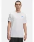Moška majica s kratkimi rokavi UNDER ARMOUR UA TRIPLE STACK LC LOGO SS BELA