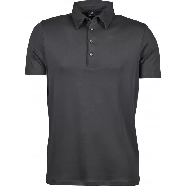  Moška majica s kratkimi rokavi TEE JAYS | TJ 1440 TEMNO SIVA 