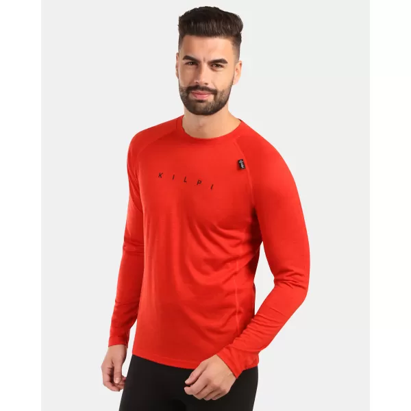  Termo -majica KILPI MAVORA TOP-M ZM0502KI RDEČA 