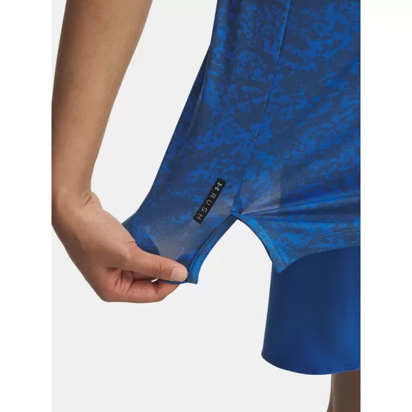  Ženska majica s kratkimi rokavi UNDER ARMOUR VANISH ENERGY SS 2.0 PRINT 1389222-402 MODRA 