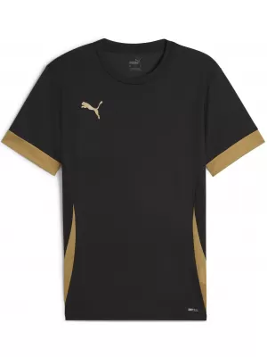 Moški dres PUMA TEAMGOAL MATCHDAY JERSEY 705747_28 PUMA ČRNA/ZLATO/MAT ZLATO