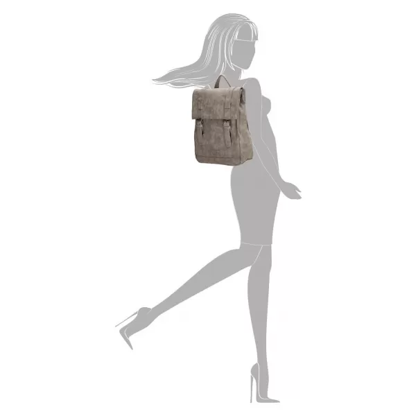  Nahrbtnik ENRICO BENETTI AMY BACKPACK 8 L SREDNJE SIVA 
