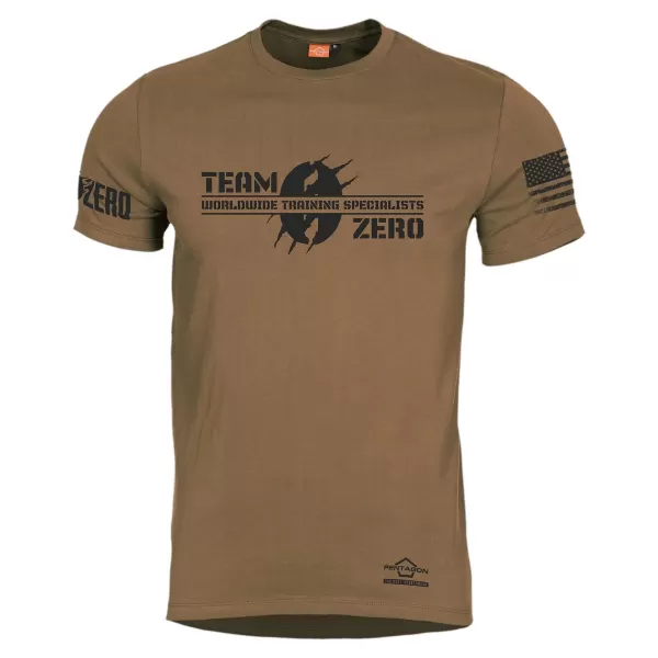  Majica s kratkimi rokavi PENTAGON AGERON ZERO EDITION K09012 KOJOT 