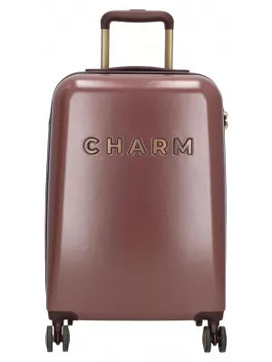Kovček CHARM LONDON CAPETOWN S BORDO