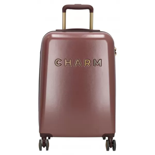  Kovček CHARM LONDON CAPETOWN S BORDO 