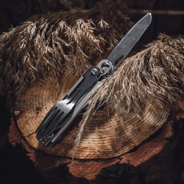  Jedilni pribor PENTAGON THOR CAMPING UTENSILS D19010 SREBRO 