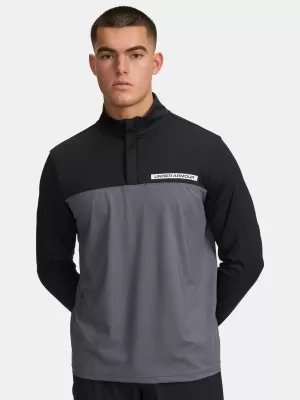 Moški pulover UNDER ARMOUR UA T2G 1/4 ZIP 1389878-002 ČRNA