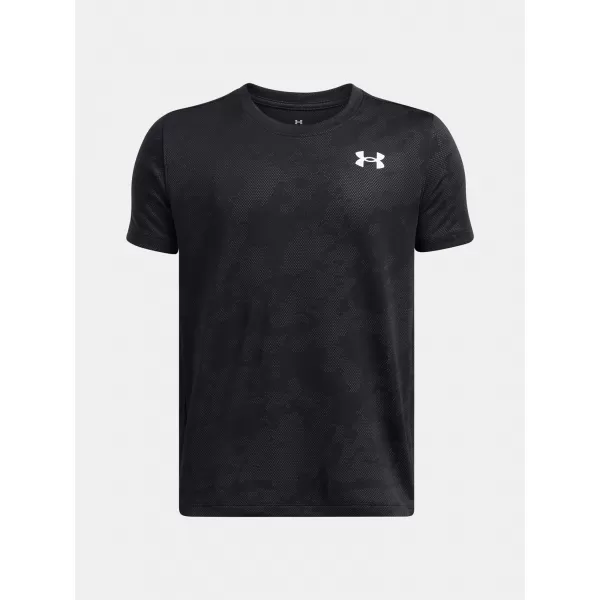  Fantovska majica s kratkimi rokavi UNDER ARMOUR UA TECH VENT JCQRD SS 1390019-001 ČRNA 