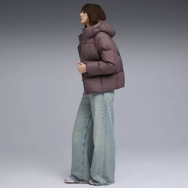  Ženska jakna PUMA HOODED DOWN PUFFER JACKET 68839288 ROZINE 