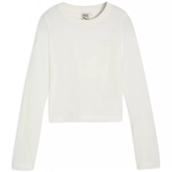  Srajca PUMA X ROSÉ LONGSLEEVE TEE 63380577 TOPLO BELA 