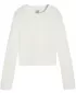 Srajca PUMA X ROSÉ LONGSLEEVE TEE 63380577 TOPLO BELA