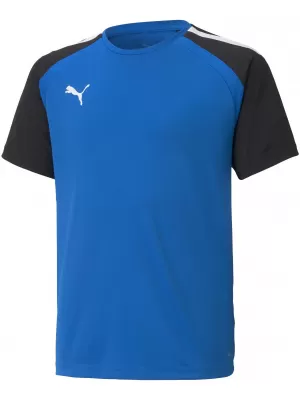 Otroški dres PUMA TEAMPACER JERSEY JR 70492602 ELEKTRIČNO MODRO / ČRNO / BELO