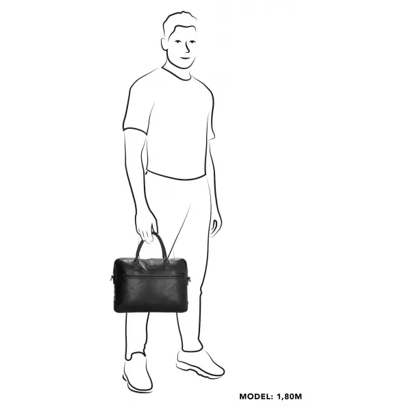 Torba BEAGLES MURCIA BUSINESS BAG ČRNA 