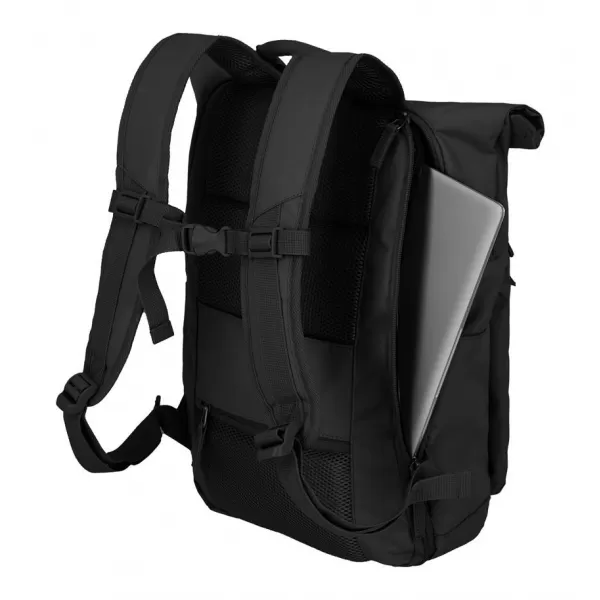  Nahrbtnik TRAVELITE Basics Roll-up Backpack ČRNA 