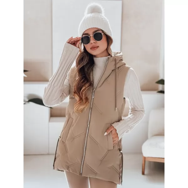  Ženska jakna DSTREET TY5107 KARAMELA 