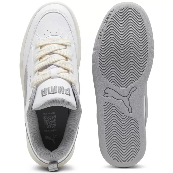  Škornji PUMA PARK LIFESTYLE 39508401 BELI/SIVI/SLADKANI MANDLJI 