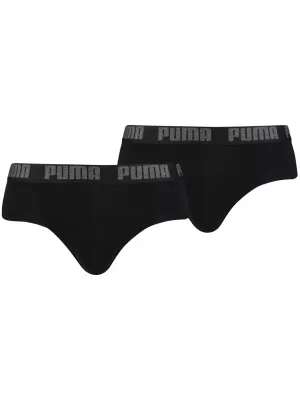 Moški kratki PUMA BASIC BRIEF 2P 88910006 ČRNA/ČRNA