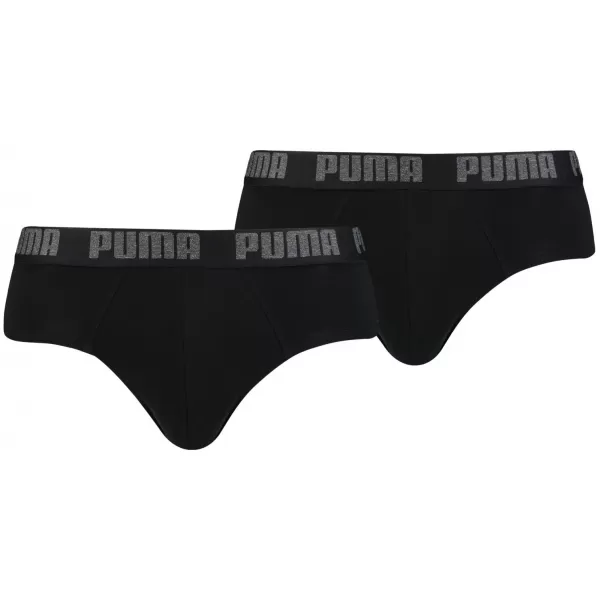  Moški kratki PUMA BASIC BRIEF 2P 88910006 ČRNA/ČRNA 